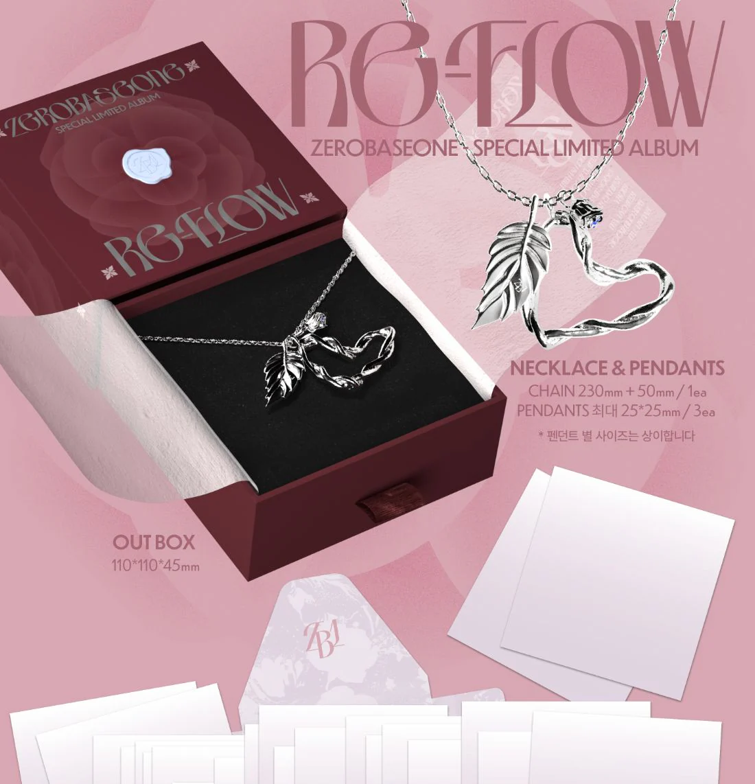 ZEROBASEONE - RE-FLOW (SPECIAL LIMITED ALBUM) + Apple Music Photocard - Image 3
