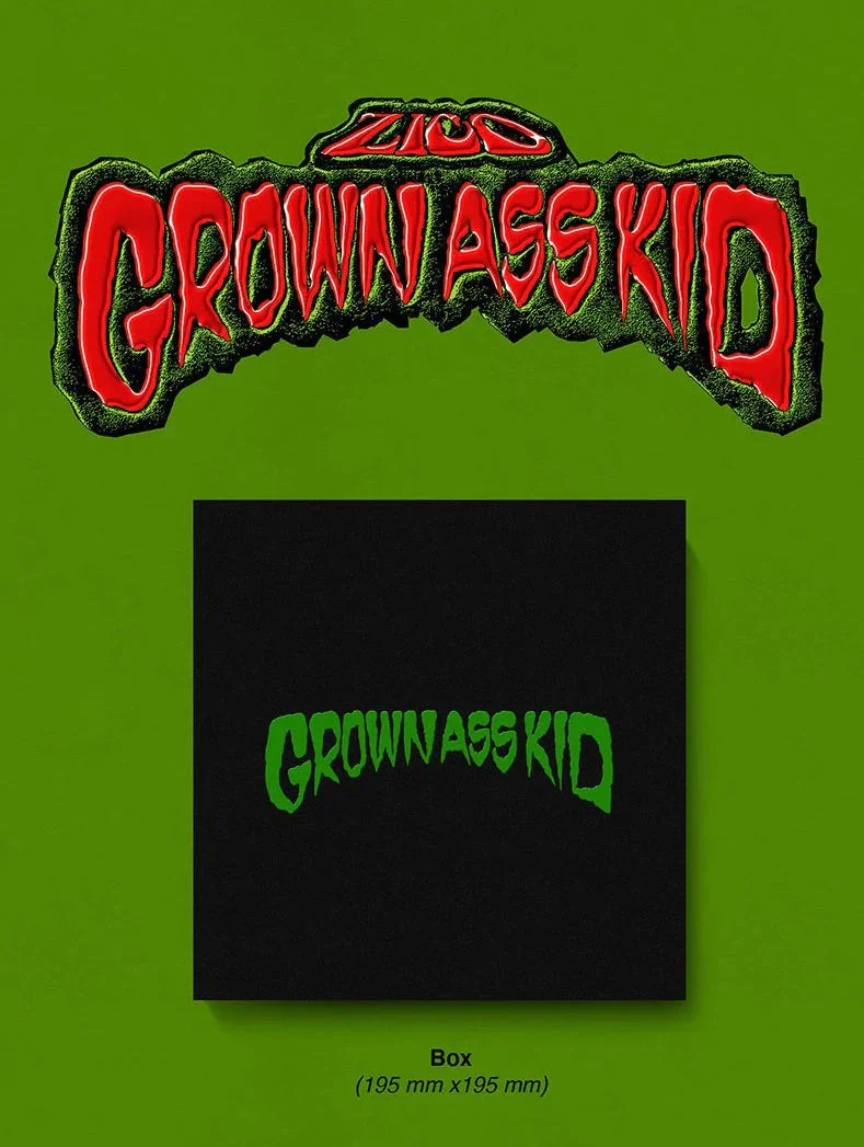 ZICO - GROWN ASS KID (4TH MINI ALBUM) - Image 2